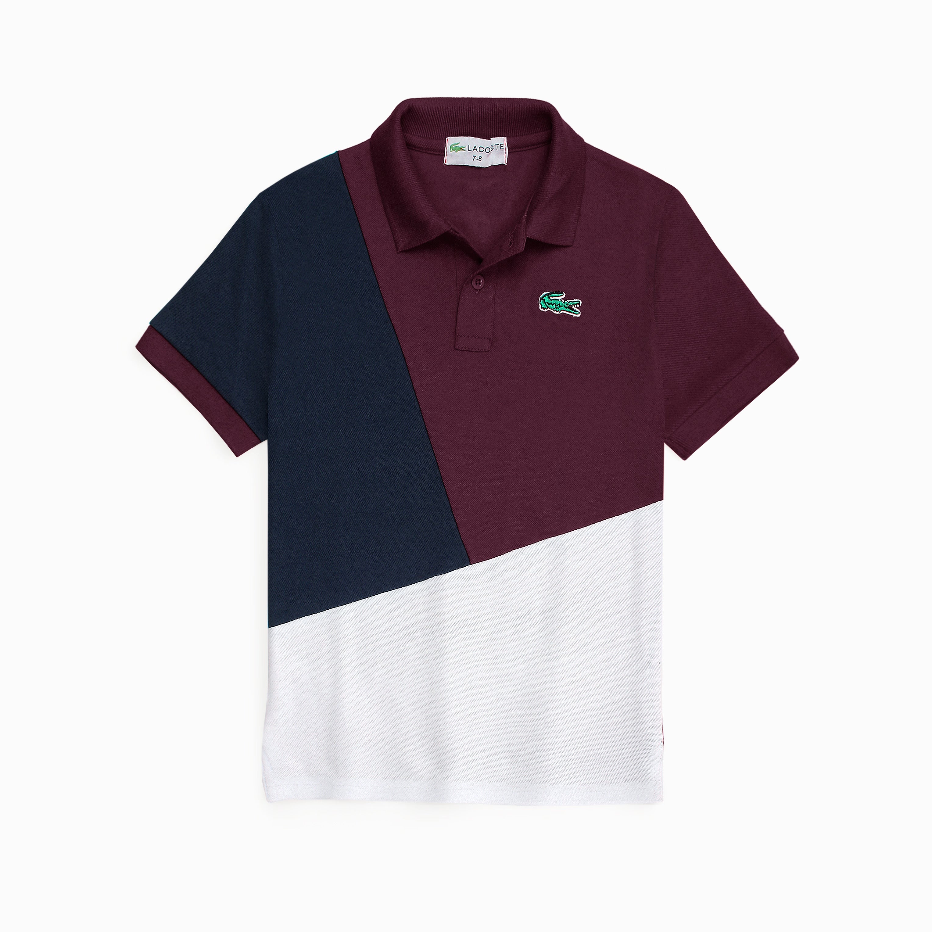 CST-L2678 BLACK GOLD BUTTON POLO SHIRT main image 1
