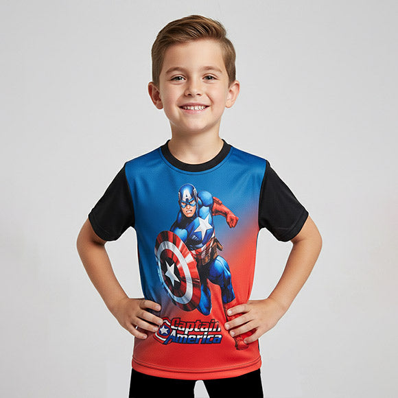 dri fit captain america shirt