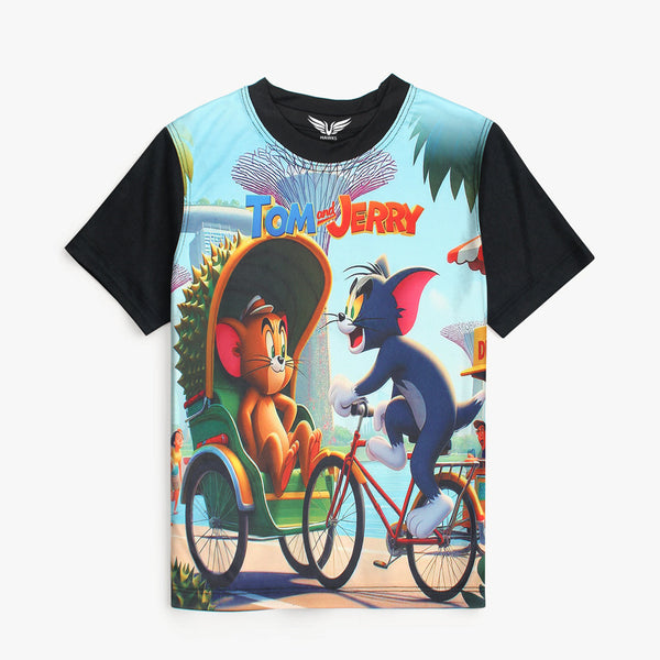DIGITAL TOM & JERRY DRI-FIT TEE (MA-03216)