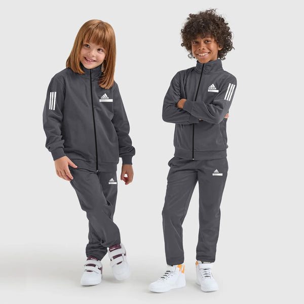 ADS Grey three stripe Tracksuit (FS68756)