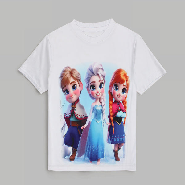 DIGITAL FROZEN ELSA & ANNA DRI-FIT TEE (MA-03240)
