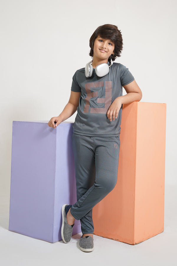 FNDI GREY Unisex Tracksuit(FS-18907)
