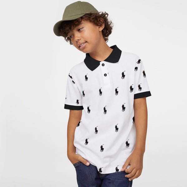 RL Polo White (Fs-12098)