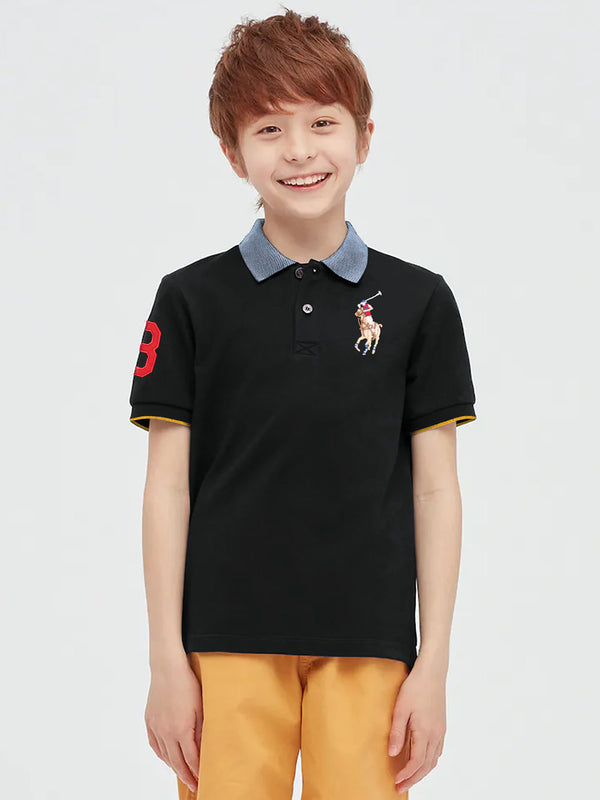 RL Polo Black  (SS-12909)