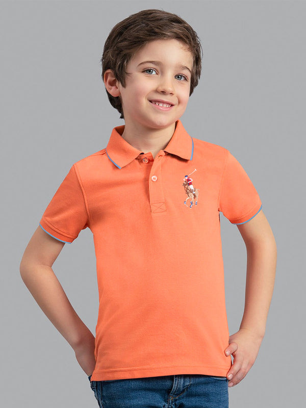 RL Polo Orange  (SS-12911)