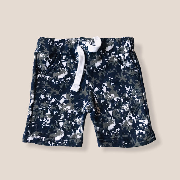 LEFTS  printed lightweight tery short (LF-12784)