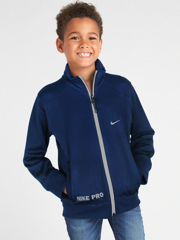 NK STRETCH blue zipper  (SN-18903)