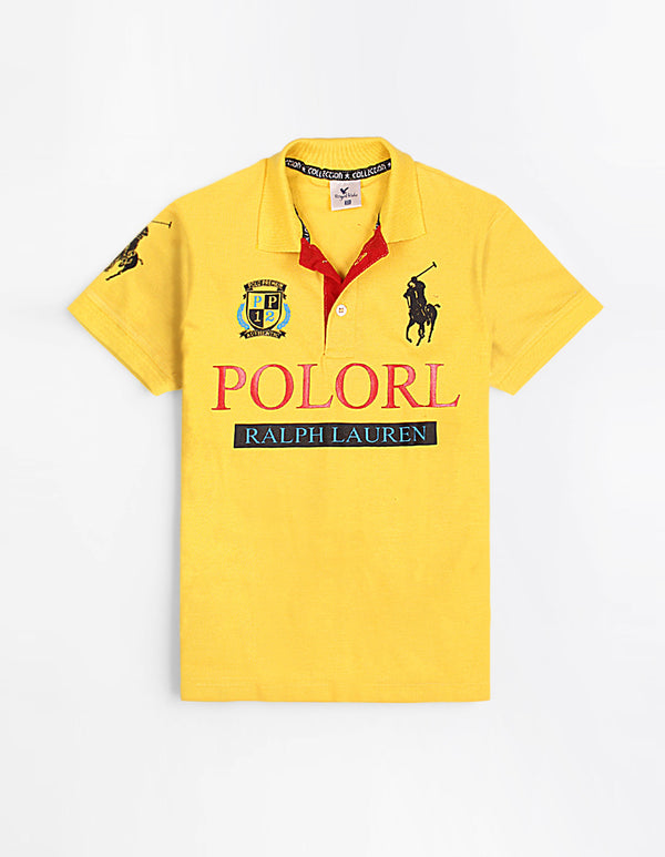 RL Polo yellow (MS-0986)