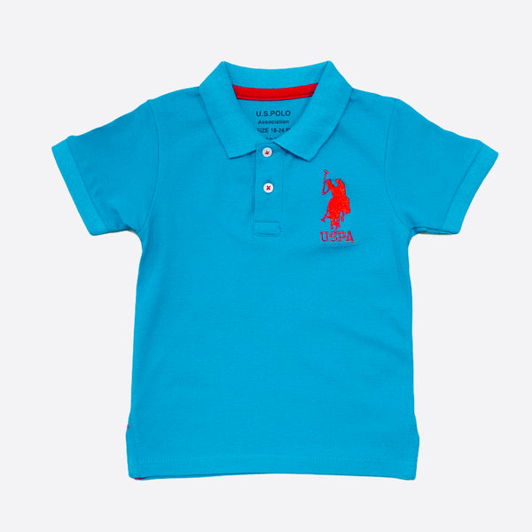 US-POLO kids Tshirt BLUE (GR-1138)